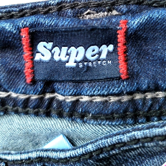 Silver Jeans Suki Mid Straight Distressed Denim Size 30 - Picture 9 of 11